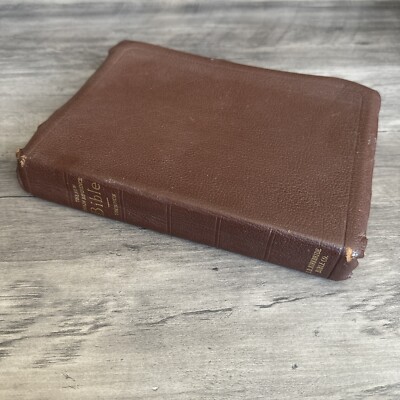 The New Chain Reference Bible (Thompson) KJV 1964 Brown Leather BB Kirkbridge-image