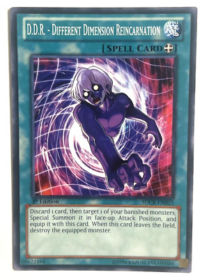 YuGiOh! - D.D.R. - Different Dimension Reincarnation - SDCR-EN025 - 1st Edition-image