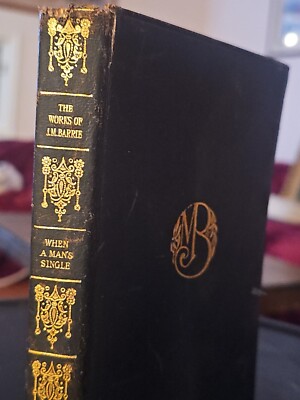 WHEN A MAN'S SINGLE A Tale of Literary Life J.M Barrie 1930-image