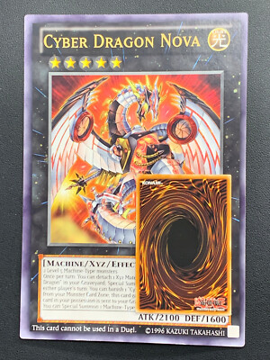 Cyber Dragon Nova SDCR-EN038 Over Sized Card Promo Yu-Gi-Oh! TCG-image