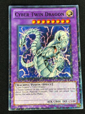 YUGIOH CYBER TWIN DRAGON DT03-EN085 COMMON (LP)-image