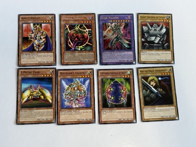 1996 Yu-Gi-Oh! Cards Lot of 8 Cards-image