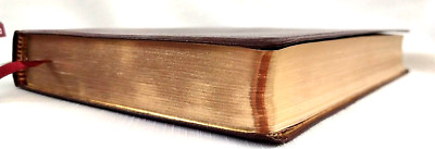 New,Indexed KJV Center Column Reference Bible, Burgundy Leather, RED LETTER,wBox-image