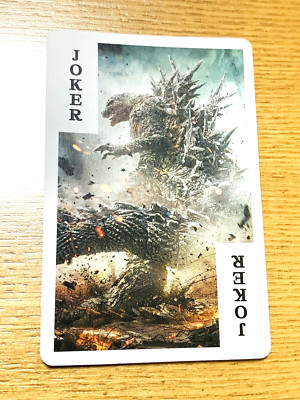 Godzilla  Playing Cards Poker Card  TOHO  From Japan  C-31-image