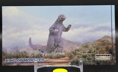 Godzilla Monster Movie Wide Collection Card Toho Amada Japanese 1996 Check List-image