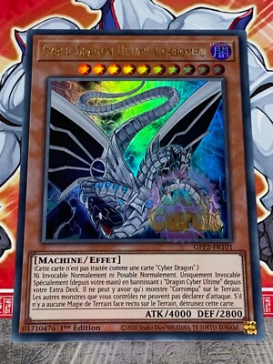 YU GI OH CYBER DRAGON TULTIME CORRUPTED GFP2-FR101 Cards-image