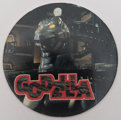 MechaGodzilla 06 Godzilla New Cap Collection Menko Amada Card Toho 1995 Japanese-image