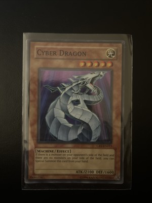 Cyber Dragon CRV-EN015 Super Rare HP Unlimited Yugioh-image