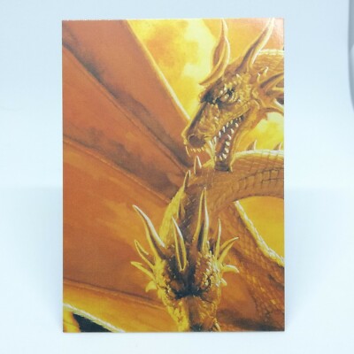 No.1 Godzilla Card Godzilla Mothra King Ghidora All Attack AMADA 2001 Japan-image