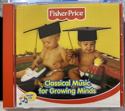 Classical Music for Growing Minds by Fisher-Price (CD, Jan-2002, Fisher-Price)-image