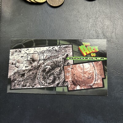 Jb16 Godzilla The Movie Supervue 1998 #43 Beginning Of The End Art Of-image