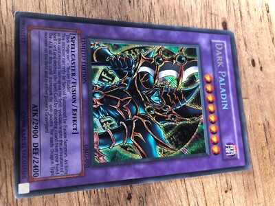 Dark Paladin Yugioh Limitied Edition Holo RARE NM-image