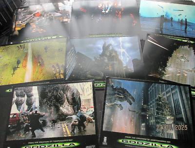 GODZILLA : ORIG,1998 MOVIE VERSION (MOVIE LOBBY CARD SET) CLASSIC MONSTER-image