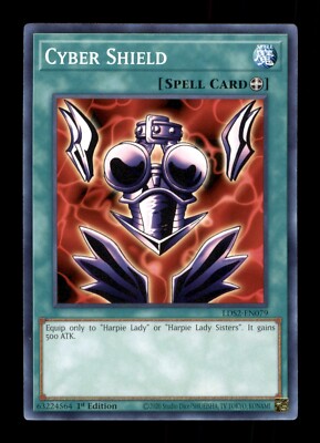 Cyber Shield LDS2-EN079 1996 Yu-Gi-Oh! TCG Trading Card-image