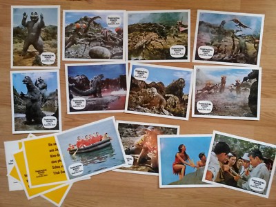 TOHO - Son Of Godzilla - set of 16 German lobby cards - 1971 - Sci-Fi Jun Fukuda-image
