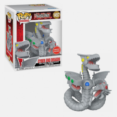 Funko Pop Yugioh Cyber End Dragon Game Stop Exclusive-image