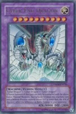 YuGiOh Cybernetic Revolution Ultra Rare Cyber End Dragon DR04-EN036-image