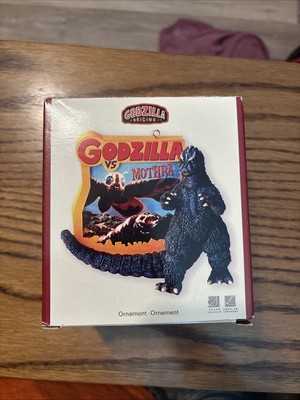 2007 HEIRLOOM ORNAMENT COLLECTION GODZILLA VS MOTHRA LIGHT AND SOUND ORNAMENT-image