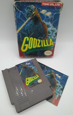Godzilla: Monster of Monsters CIB (Nintendo Entertainment System, 1989)-image
