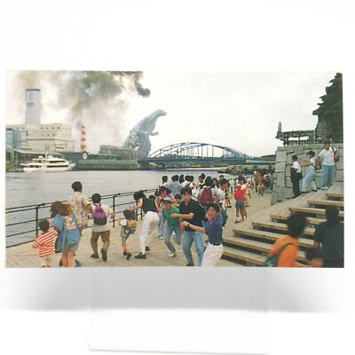 No.59 GodzillaVSDestroyer GOZILLA Card 100 Vol.3 TOHO EIGA 1995 MOVE Japan -image