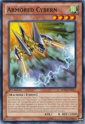 Armored Cybern - SDCR-EN011 - Common - 1st Edition - Lightly Played-image