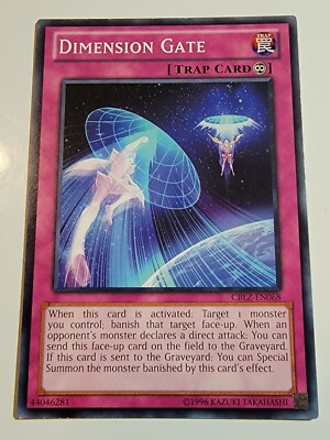 Dimension Gate CBLZ-EN068 Common Unlimited Yugioh-image