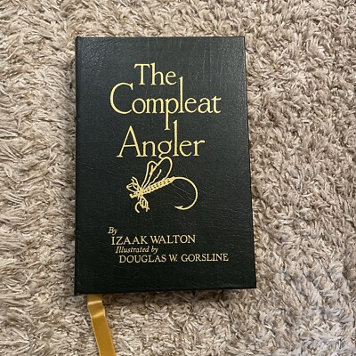 Easton Press Famous Editions The Compleat Angler by Izaak Walton NEAR MINT-image