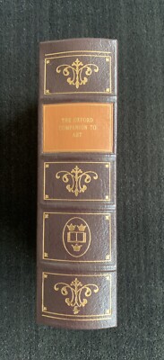 Oxford Companion to Art ~ Easton Press ~ Leather edited by Harold Osborne-image