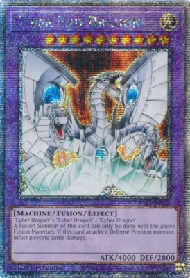 Cyber End Dragon (RA03-EN156) - Quarter Century Secret Rare - 1st Edition-image
