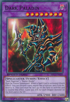 Speed Duel: Streets of Battle City #SBC1-ENA20 Dark Paladin-image