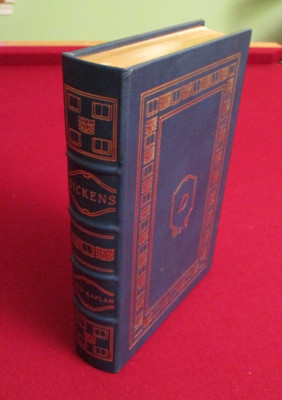 Charles Dickens A Biography by Fred Kaplan~ The Easton Press ~ Leather Bound-image