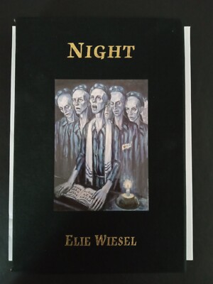 Elie Wiesel 'Night' Autographed, new unopened Ltd Ed(850 hand numbered copies)-image