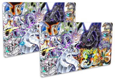 No.15 Yugioh Custom Playmat Cyber Dragon Infinity End Chimeratech Rampage Dragon-image