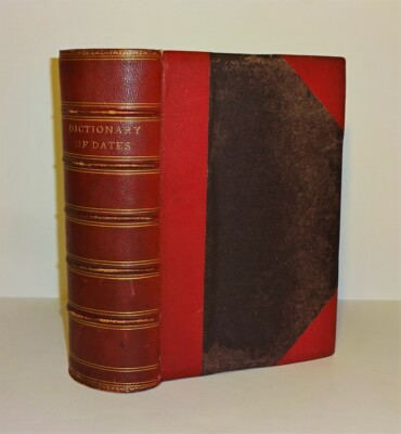 1868 Haydn's DICTIONARY OF DATES by Benjamin Vincent, Remarkable Occurrences VG-image