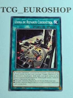 Cyber Repair Plant▪︎YUGIOH▪︎LEDD▪︎COMMON▪︎PORTUGUESE▪︎1st ED▪︎NM(-) #2907-image