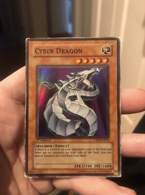 Yugioh Cyber Dragon CRV-EN015 Super Rare-image