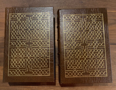 Easton Press: Seventy Years of Life and Labor by Samuel Gompers, 1992, 2 Volumes-image