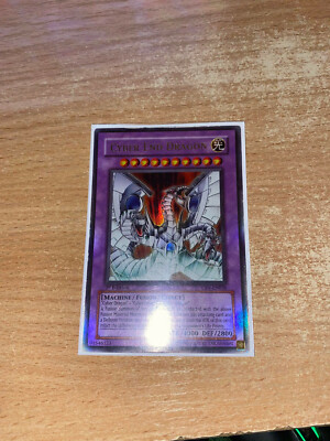 Yu Gi Oh Cyber End Dragon CRV 1st Edition Ultra Rare LP-image