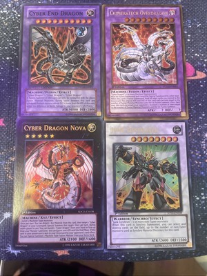 Yu-Gi-Oh! TCG 4 Card Lot- Cyber End Dragon Junk Destroyer-image