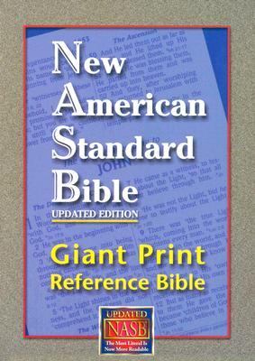 NASB Giant-Print Reference Bible: Indexed [Black Imitation Leather]-image