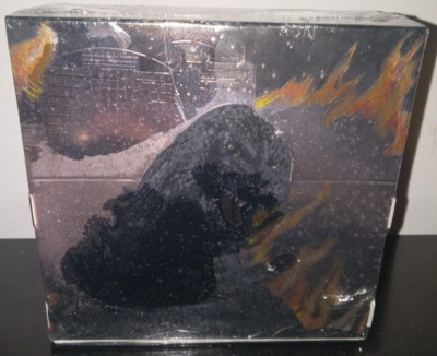 1996 GODZILLA CHROMIUM Trading Cards Box JPP/Amada-image