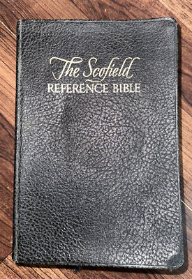 Vintage 1945 The Scofield Reference Bible Oxford University Press Good Condition-image