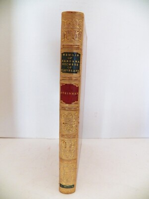MEMOIRS OF BARBARA, DUCHESS OF CLEVELAND FULL LEATHER 1871-image