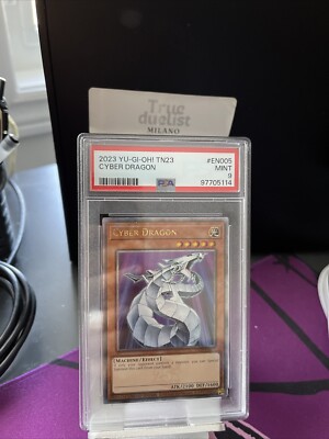 Cyber Dragon Tn23 PSA 9 Yugioh-image