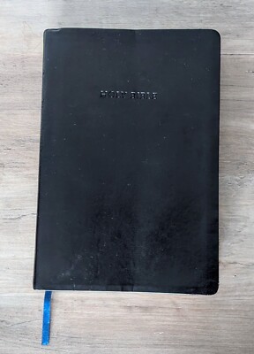 Holy Bible King James Version Large Print Thinline Reference Edition Leather-image