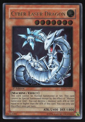 Cyber Laser Dragon - SOI-EN007 - Ultimate Rare - 1st Edition Yugioh-image