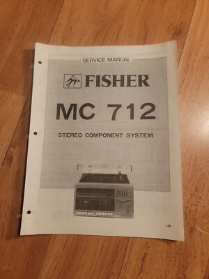 Fisher MC 712 Stereo System Service Manual -image