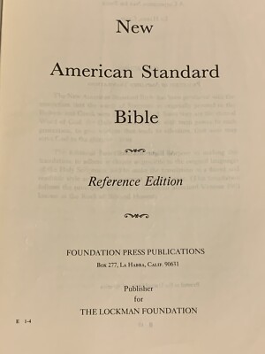 1973 New American Standard Bible Reference Edition Concordance Tapestry Cover-image