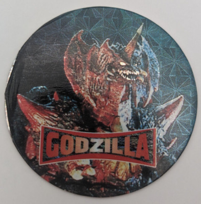Destoroyah Holo 47 Godzilla New Cap Collection Menko Amada Card 1995 Japan-image