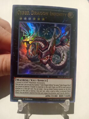 Cyber Dragon Infinity DUOV-EN059 Duel Overload 1st Edition Alternate Art Ultra -image